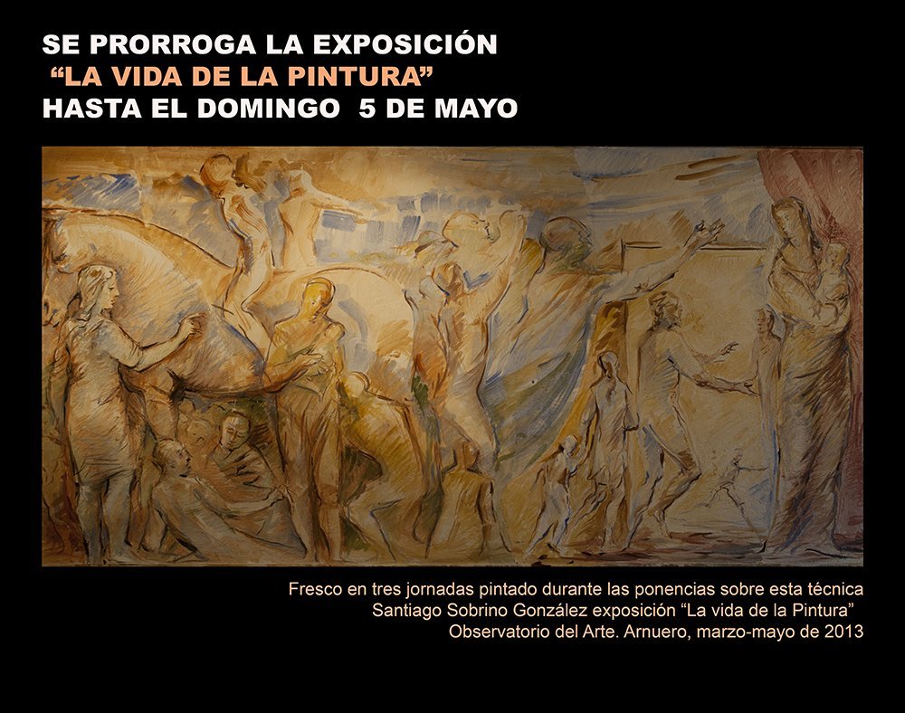 Fresco acabado, cartel. Arnuero 2013.